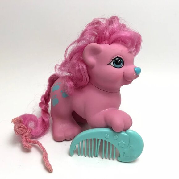 Hasbro Other - 1980s G1 My Little Pony Kingsley Hasbro Pink Lion with Comb